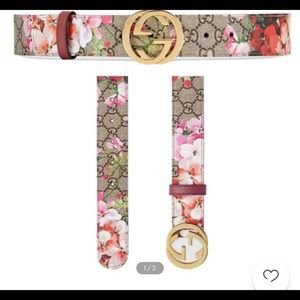 Gucci Flower Belt